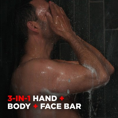 Dove Men+Care 3-in-1 Deep Clean Hand &amp; Body + Face + Exfoliation Bar Soap 3.75oz/8pk - New by This is Beauty US