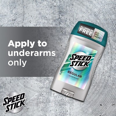 Speed Stick Solid Deodorant Fresh Scent Aluminum Free 3oz/2pk - New by This is Beauty US
