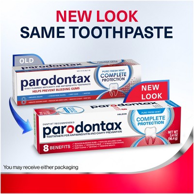 Parodontax Complete Extra Fresh 2pk Toothpaste - Missing Box  DestGlow
