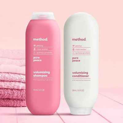 Method Pure Peace Volumizing Shampoo 14 fl oz - Imperfect Container