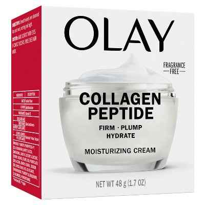 Olay Regenerist Face Moisturizer Collagen Peptide 24 Cream 1.7oz. - Imperfect Box