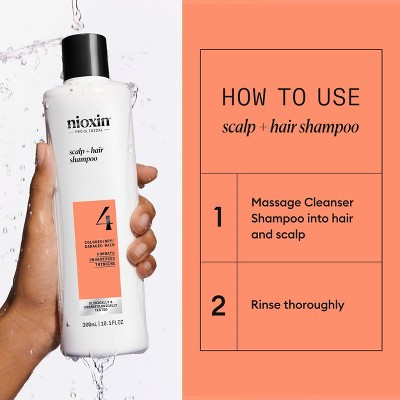 Nioxin System 4 Shampoo Cleanser 10.1 fl oz - New by This is Beauty US