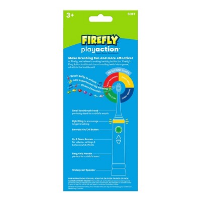 Firefly Play Action Electric Toothbrush Sonic the Hedgehog - Imperfect Box by This is Beauty US