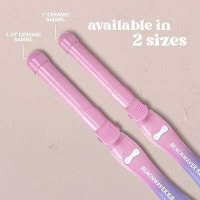 BEACHWAVER Co. Curling Wand Pink Sunset 1" - Imperfect Box by This is Beauty US