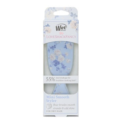 Wet Brush x LoveShackFancy Mini Shine Detangling Hair Brush Everblooming Rosettes - Imperfect Box by This is Beauty US