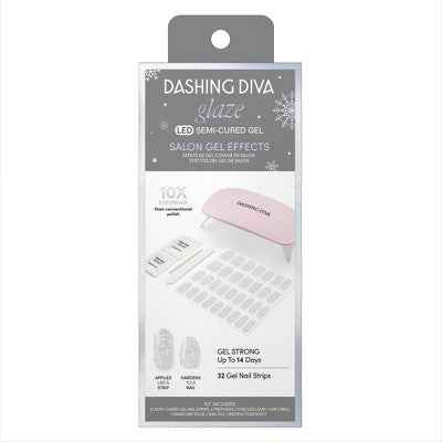 Dashing Diva Glaze Starter Nail Art Gummy Bear + Magic Pick Nail Art  32ct - New