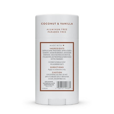 Native Solid Deodorant for Men Coconut &amp; Vanilla 2.65oz - New