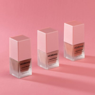 MCoBeauty Liquid Blush Luminous Glow Bella Vita/Dusty Rose 0.5 fl oz - New by This is Beauty US