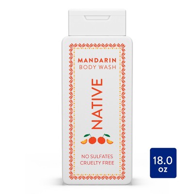 Native Body Wash for Women &amp; Men Limited Edition Jarritos Mandarin 18 fl oz - Imperfect Container by This is Beauty US