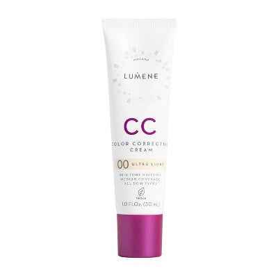 Lumene CC Color Correcting Cream 00 Ultra Light 1 fl oz - New