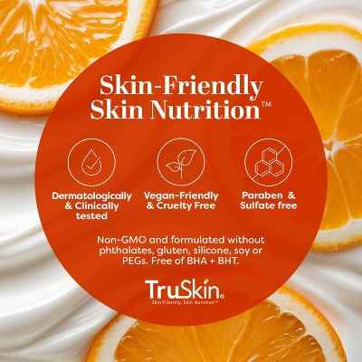 TruSkin Vitamin C Brightening Moisturizer For Face with Vitamin C, Vitamin B5, Vitamin E, Jojoba Oil &amp; Aloe Vera 2 fl oz - New