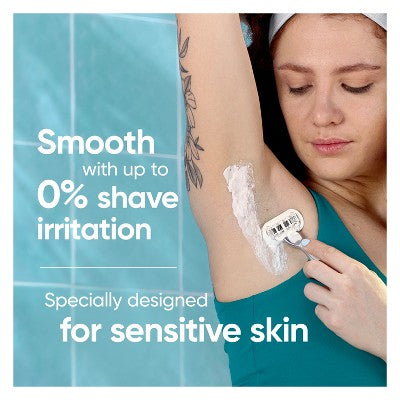 Venus Deluxe Smooth Sensitive Women &amp; Razor Blade Refills 4ct - Missing Box by This is Beauty US