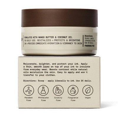 Papatui Enhancing Mens Tattoo Balm Unscented 2 fl oz - Imperfect Box by This is Beauty US