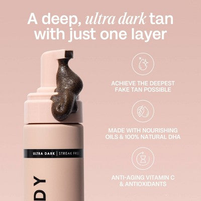 Bali Body Ultra Dark Self Tanning Mousse 6.7 fl oz - New  DestGlow