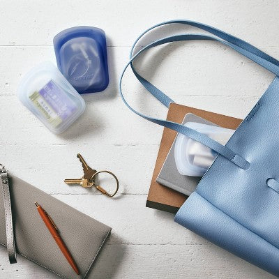 Stasher Reusable Silicone Travel Accessories Bag Set - 2pk by This is Beauty US