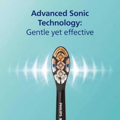 Philips Sonicare DiamondClean Smart 9300 Rechargeable Electric Toothbrush HX9903/15 Black - Imperfect Box by This is Beauty US