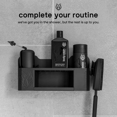 Black Wolf Sonic Scrubber Powered Body and Face Brush - Imperfect Box by This is Beauty US