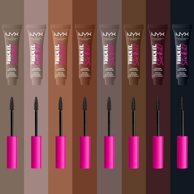 NYX Professional Makeup Thick It Stick It Brow Gel Mascara Ash Brown 0.23 fl oz - Imperfect Box by This is Beauty US