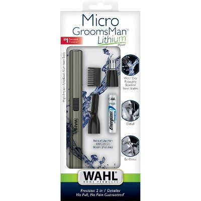 Wahl Lithium Ion Micro Groomsman 2-in-1 Cordless Battery - Imperfect Box by This is Beauty US