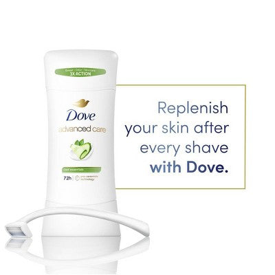 Dove Beauty Advanced Care Cool Essentials 72-Hour Women&amp; Antiperspirant &amp; Deodorant 2.6oz/2pk - New by This is Beauty US
