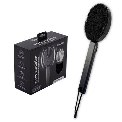 Black Wolf Sonic Scrubber Powered Body and Face Brush - Imperfect Box by This is Beauty US