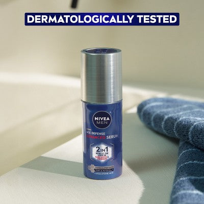 NIVEA Men Age Defense Advanced Face Serum 1.0 fl oz - Imperfect Box by This is Beauty US