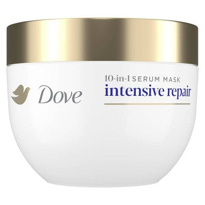 Dove Beauty Intensive Repair Therapy 10-in-1 Serum Hair Mask 9.2oz - Imperfect Container by This is Beauty US