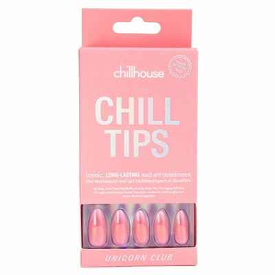Chillhouse Chill Tips Press-On Fake Nails Unicorn Club 24ct - New