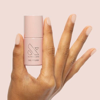 Olive &amp; June Gel Nail Polish The Queen Takes Her Tea Wtih Milk 0.46 fl oz - Imperfect Container