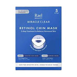 Rael Beauty Miracle Clear Retinol Chin Masks 5ct - New