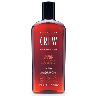 American Crew 3-in-1 Shampoo, Conditioner and Body Wash 15.2 fl oz - Imperfect Container by This is Beauty US