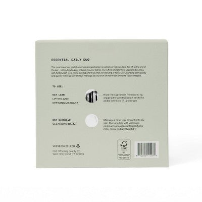 Versed The Essential Daily Duo Gift Set 2.65oz - Imperfect Box by This is Beauty US