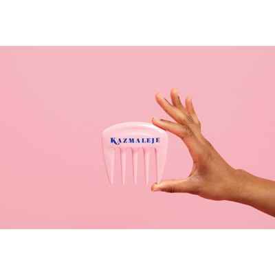 KAZMALEJE KurlsPlus Pick Hair Comb Rose - New