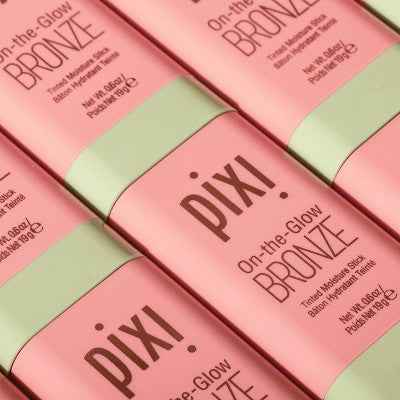 Pixi On The Glow Bronze Tinted Moisturizer Stick Bronzer Warm Glow 0.6oz - Imperfect Box