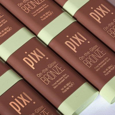 Pixi On The Glow Bronze Tinted Moisturizer Stick Bronzer Beach Glow 0.6oz - Imperfect Box by This is Beauty US