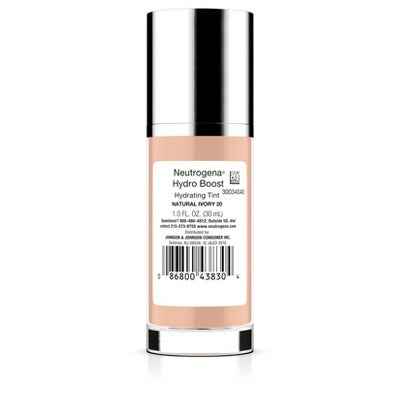 Neutrogena Hydro Boost Hydrating Tint Liquid Foundation 20 Ivory - Imperfect Container