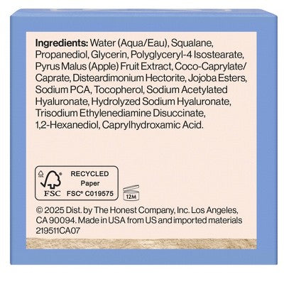 Honest Beauty Hydrogel Cream with Hyaluronic Acid 1.7 oz - Imperfect Box by This is Beauty US