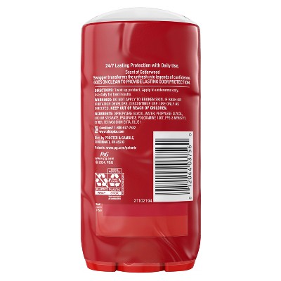 Old Spice Red Collection Solid Deodorant for Men Swagger Scent Aluminum-Free 2pk/3oz - Imperfect Box by This is Beauty US