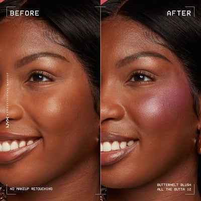 NYX Professional Makeup Buttermelt Blush All The Butta 0.17oz - New