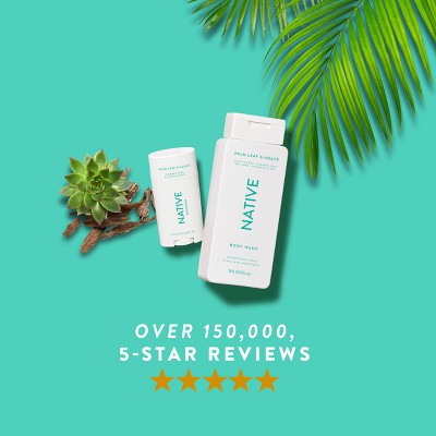 Native Body Wash for Men &amp; Women Sulfate Free Palm Leaf &amp; Agave 18 fl oz - New by This is Beauty US