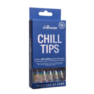 Chillhouse Chill Tips Press-On Nail Set Priestess of Punk 24ct - New by This is Beauty US