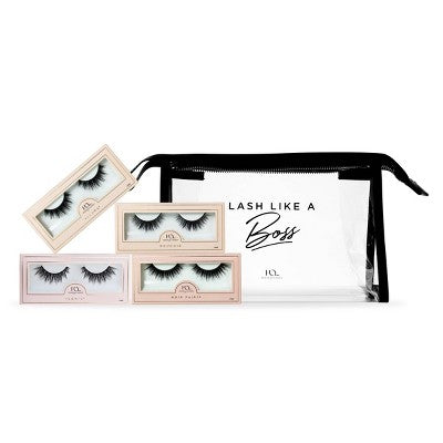 House of Lashes Full Volume 100% Cruelty-Free Faux Mink Fibers False Eyelashes Kit 5pc - Imperfect Box by This is Beauty US