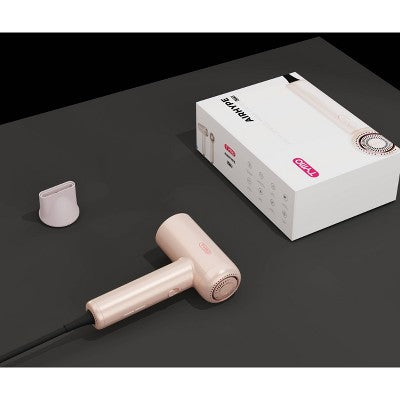 TYMO Airhype Lite High Speed Hair Dryer + Nozzle Champagne Pink - Imperfect Box by This is Beauty US