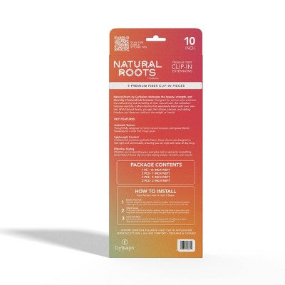 Curlkalon Kinky Curly 10 inch Clip-In Natural Black Hair Extension 9ct - Imperfect Box by This is Beauty US