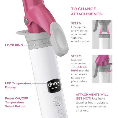 Conair Style Chemistry Starter Kit Power Handle + Curling Iron - Imperfect Box by This is Beauty US