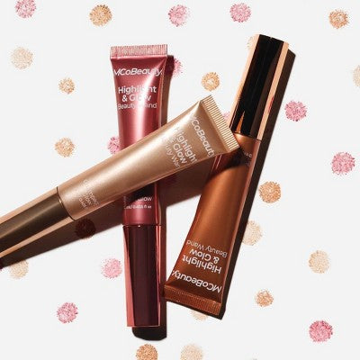 MCoBeauty Highlight &amp; Glow Beauty Wand Champagne Glow - New