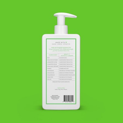 Native Vegan Cucumber &amp; Mint Natural Volume Shampoo, Clean, Sulfate, Paraben and Silicone Free 16.5 fl oz - Imperfect Container by This is Beauty US