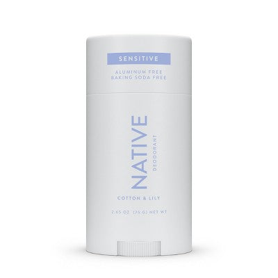Native Sensitive Solid Deodorant Cotton &amp; Lily 2.65oz - New by This is Beauty US