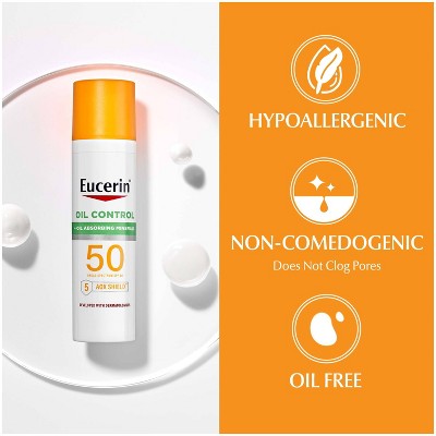 Eucerin Face Clear Skin Sunscreen Lotion SPF 50 2.5 fl oz - Imperfect Box by This is Beauty US