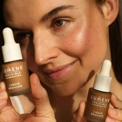 Lumene Invisible Illumination Liquid Bronzer Deep Glow 0.5 fl oz - New